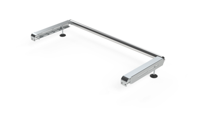 Picture of Rhino Delta Roof Bar Rear Roller System | Fiat Scudo 2007-2016 | Tailgate | L1, L2 | H1 | 1000-S300P