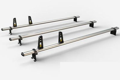 Picture of Van Guard 3x ULTI Roof Bars + 4 load stops | Iveco Daily 2000-2014 | All Lengths | H1 | VG207