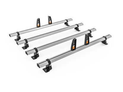 Picture of Hubb VECTA BAR 4 Bar System + 4 load stops | Mercedes Sprinter 2006-2018 | H2 | HS34-46