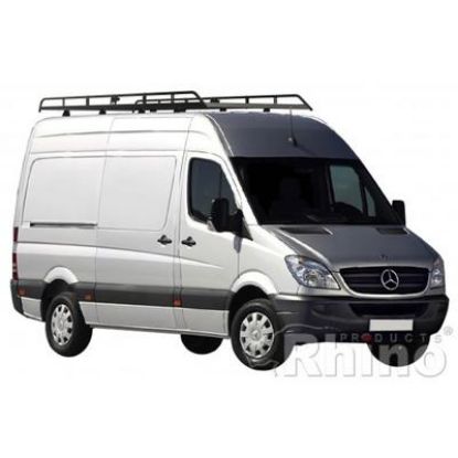 Picture of Rhino Modular Roof Rack 3.4m long x 1.6m wide | Mercedes Sprinter 2006-2018 | L2 | H2 | R520