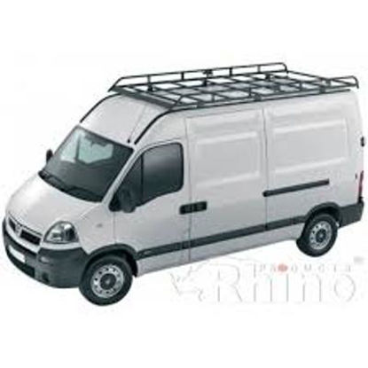 Picture of Rhino Modular Roof Rack 3.2m long x 1.6m wide | Nissan NV400 2010-Onwards | L2 | H2 | R605