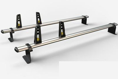 Picture of Van Guard 2x ULTI Roof Bars + 4 load stops | Vauxhall Combo 2012-2018 | L1, L2 | H1 | VG284-2
