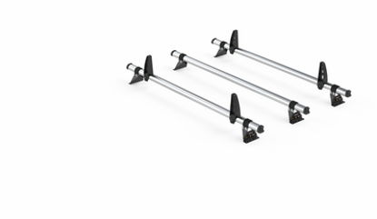 Picture of Rhino 3 Roof Bar Delta System + 4 load stops | Vauxhall Vivaro 2001-2014 | L2 | H2 | MA3D-B43