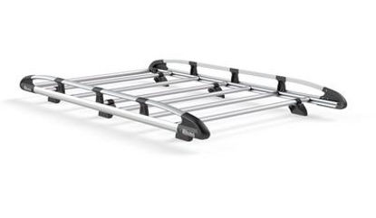 Picture of Rhino Aluminium Roof Rack 2.0m long x 1.25m wide | Volkswagen Caddy 2004-2010 | Tailgate | L1 | H1 | AH594