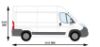 Picture of Rhino Modular Rack 3.1m long x 1.8m Wide for Citroen Relay 2006-Onwards | L2 | H2 | Twin Rear Doors | R547