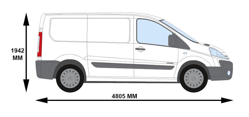 Van Guard 3 bar ULTI System (8x4 capacity) | Citroen Dispatch 2007-2016 ...