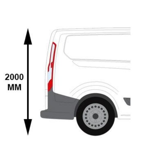 Rhino 2 Roof Bar Delta System + 4 load stops | Ford Transit Custom 2013 ...