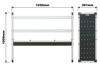 Picture of Van Guard Passenger / Nearside - Single Unit - 1009mm (H) x 1250mm (W) | Ford Transit Connect 2013-Onwards | L1, L2 | H1 | TVR-303