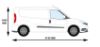 Picture of Van Guard Van Racking Driver Side | Fiat Doblo 2010-Onwards | L2 | H1 | TVR-DBL-002