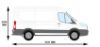 Picture of Van Guard Full Trade Van Roof Racking Kit | Ford Transit 2014-Onwards | L2 | H2 | TVR-025-FORTRAL2H2
