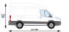Picture of Van Guard Full Trade Van Roof Racking Kit | Ford Transit 2014-Onwards | L2 | H3 | TVR-026-FORTRAL2H3