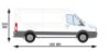 Picture of Van Guard Full Trade Van Roof Racking Kit | Ford Transit 2014-Onwards | L3 | H2 | TVR-027-FORTRAL3H2