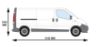 Picture of Van Guard Passenger / Nearside - Single Unit - 1009mm (H) x 1250mm (W) | Renault Trafic 2001-2014 | L2 | H1 | TVR-303