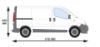 Picture of Van Guard Passenger / Nearside - Single Unit - 1009mm (H) x 1000mm (W) | Vauxhall Vivaro 2001-2014 | L1 | H1 | TVR-203