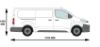 Picture of Van Guard Passenger / Nearside - Single Unit - 1009mm (H) x 1250mm (W) | Vauxhall Vivaro 2019-Onwards | L2 | H1 | TVR-303