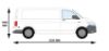 Picture of Van Guard Passenger / Nearside - Single Unit - 1009mm (H) x 1250mm (W) | Volkswagen T5 Transporter 2002-2015 | L2 | H1 | TVR-303
