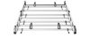 Picture of Van Guard 7 Bar ULTIRack+ Roof Rack with 4 Load Stops | MERCEDES VITO 2015 ONWARDS | Twin Rear Doors | L2 | H1 | VGUR-229