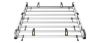 Picture of Van Guard 8 Bar ULTIRack+ Roof Rack with 4 Load Stops | MERCEDES VITO 2015 ONWARDS | Tailgate | L3 | H1 | VGUR-232