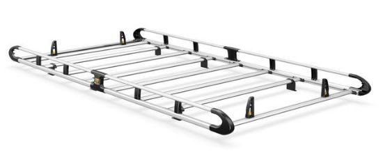 Picture of Van Guard 8 Bar ULTIRack+ Roof Rack with 4 Load Stops | MERCEDES SPRINTER 2018 ONWARDS | Twin Rear Doors | L1 | H1 | VGUR-236