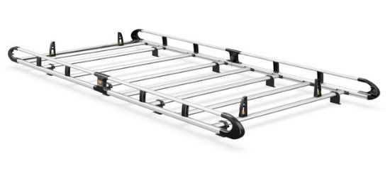 Picture of Van Guard 8 Bar ULTIRack+ Roof Rack with 4 Load Stops | MERCEDES SPRINTER 2006 - 2018 | Twin Rear Doors | L2 | H2 | VGUR-239