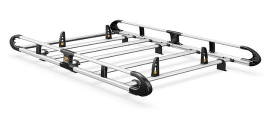 Picture of Van Guard 5 Bar ULTIRack+ Roof Rack with 4 Load Stops | FIAT DOBLO 2010 ONWARDS | Twin Rear Doors | L1 | H1 | VGUR-242