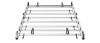 Picture of Van Guard 8 Bar ULTIRack+ Roof Rack with 4 Load Stops | FORD TRANSIT 2014 ONWARDS | Twin Rear Doors | L4 | H3 | VGUR-260