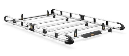 Picture of Van Guard 6 Bar ULTIRack+ Roof Rack with 4 Load Stops | VAUXHALL VIVARO 2014 - 2019 | Tailgate | L1 | H1 | VGUR-264