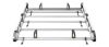 Picture of Van Guard 6 Bar ULTIRack+ Roof Rack with 4 Load Stops | RENAULT TRAFIC 2014 ONWARDS | Twin Rear Doors | L2 | H2 | VGUR-267