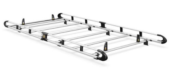 Picture of Van Guard 7 Bar ULTIRack+ Roof Rack with 4 Load Stops | MAN TGE 2017 ONWARDS | Twin Rear Doors | L3 | H2 | VGUR-279