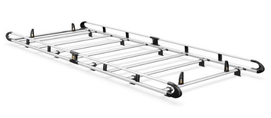 Picture of Van Guard 9 Bar ULTIRack+ Roof Rack with 4 Load Stops | MAN TGE 2017 ONWARDS | Twin Rear Doors | L4 | H3 | VGUR-281