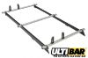 Picture of Van Guard 3 ULTI Roof System Bars + 4 load stops for Vauxhall Vivaro 2019-Onwards | L1 | H1 | VG339-3-L1