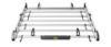 Picture of Van Guard ULTI Rack+ (Aluminium) - 6 Bar Roof Rack for Nissan Primastar 2002-2014 | L1 | H1 | Twin Rear Doors | VGUR-201