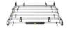 Picture of Van Guard ULTI Rack+ (Aluminium) - 6 Bar Roof Rack for Nissan Primastar 2002-2014 | L1 | H1 | Tailgate | VGUR-202