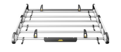 Picture of Van Guard ULTI Rack+ (Aluminium) - 6 Bar Roof Rack for Vauxhall Vivaro 2001-2014 | L1 | H1 | Tailgate | VGUR-202