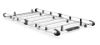 Picture of Van Guard ULTI Rack+ (Aluminium) - 7 Bar Roof Rack for Nissan Primastar 2002-2014 | L2 | H1 | Twin Rear Doors | VGUR-203