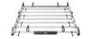 Picture of Van Guard ULTI Rack+ (Aluminium) - 7 Bar Roof Rack for Nissan Primastar 2002-2014 | L2 | H1 | Twin Rear Doors | VGUR-203