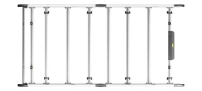 Picture of Van Guard ULTI Rack+ (Aluminium) - 7 Bar Roof Rack for Vauxhall Vivaro 2001-2014 | L2 | H1 | Twin Rear Doors | VGUR-203