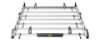 Picture of Van Guard ULTI Rack+ (Aluminium) - 7 Bar Roof Rack for Nissan Primastar 2002-2014 | L2 | H1 | Tailgate | VGUR-204