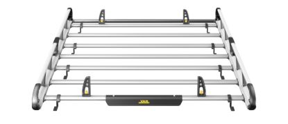 Picture of Van Guard ULTI Rack+ (Aluminium) - 7 Bar Roof Rack for Nissan Primastar 2002-2014 | L2 | H1 | Tailgate | VGUR-204