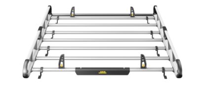 Picture of Van Guard ULTI Rack+ (Aluminium) - 7 Bar Roof Rack for Vauxhall Vivaro 2001-2014 | L2 | H1 | Tailgate | VGUR-204