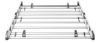 Picture of Van Guard ULTI Rack+ (Aluminium) - 7 Bar Roof Rack for Peugeot Boxer 2006-Onwards | L2 | H1 | Twin Rear Doors | VGUR-210