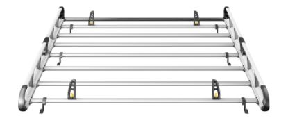 Picture of Van Guard ULTI Rack+ (Aluminium) - 6 Bar Roof Rack for Citroen Relay 2006-Onwards | L2 | H2 | Twin Rear Doors | VGUR-211
