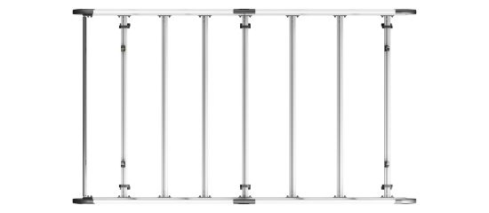 Picture of Van Guard ULTI Rack+ (Aluminium) - 6 Bar Roof Rack for Fiat Ducato 2006-Onwards | L2 | H2 | Twin Rear Doors | VGUR-211