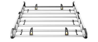 Picture of Van Guard ULTI Rack+ (Aluminium) - 5 Bar Roof Rack for Citroen Dispatch 2007-2016 | L2 | H1 | Twin Rear Doors | VGUR-221