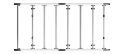 Picture of Van Guard ULTI Rack+ (Aluminium) - 5 Bar Roof Rack for Fiat Scudo 2007-2016 | L2 | H1 | Twin Rear Doors | VGUR-221