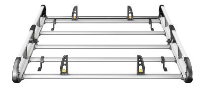 Picture of Van Guard ULTI Rack+ (Aluminium) - 5 Bar Roof Rack for Mercedes Citan 2012-2021 | L2 | H1 | Twin Rear Doors | VGUR-223
