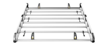 Picture of Van Guard ULTI Rack+ (Aluminium) - 7 Bar Roof Rack for Volkswagen Crafter 2006-2017 | L1 | H1 | Twin Rear Doors | VGUR-236