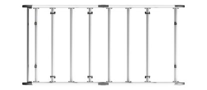 Picture of Van Guard ULTI Rack+ (Aluminium) - 7 Bar Roof Rack for Volkswagen Crafter 2006-2017 | L1 | H1 | Twin Rear Doors | VGUR-236