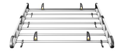 Picture of Van Guard ULTI Rack+ (Aluminium) - 6 Bar Roof Rack for Volkswagen Crafter 2006-2017 | L1 | H2 | Twin Rear Doors | VGUR-237