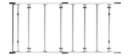 Picture of Van Guard ULTI Rack+ (Aluminium) - 7 Bar Roof Rack for Volkswagen Crafter 2006-2017 | L2 | H2 | Twin Rear Doors | VGUR-239